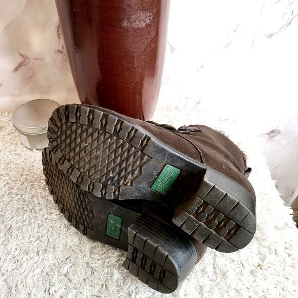 Trotters fur lined lace up boots - Picture 6 of 7